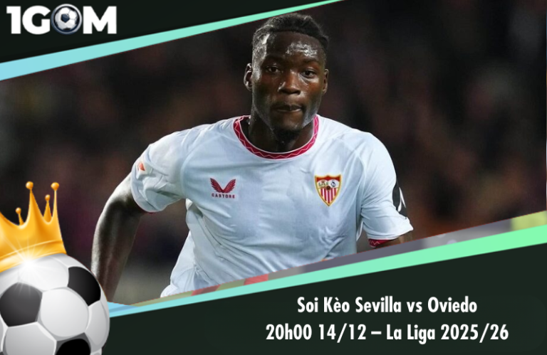 Soi Kèo Sevilla vs Oviedo 20h00 14/12 – La Liga 2025/26