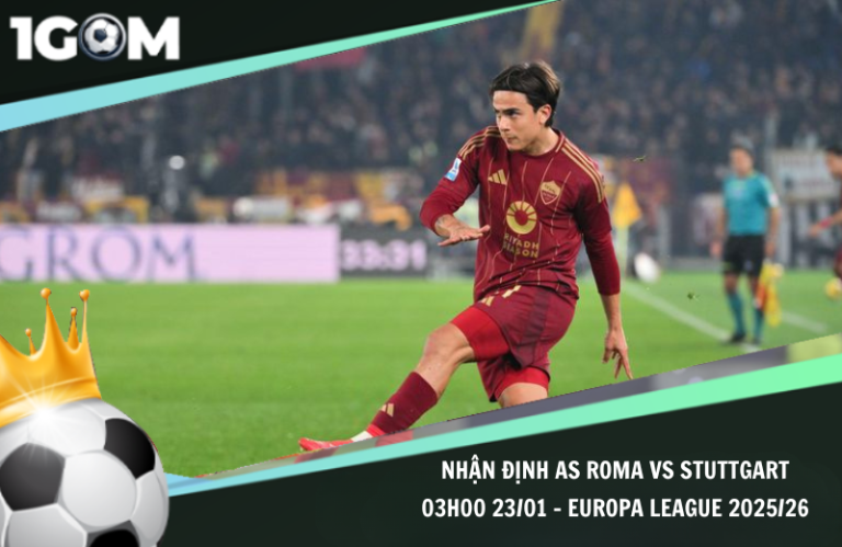 Nhận Định AS Roma vs Stuttgart 03h00 23/01 – Europa League 2025/26
