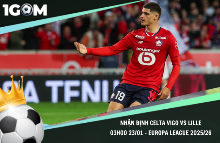 Nhận Định Celta Vigo vs Lille 03h00 23/01 – Europa League 2025/26