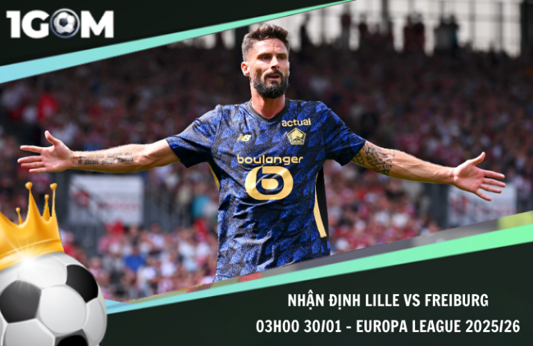 Nhận Định  Lille vs Freiburg 03h00 30/01 – Europa League 2025/26