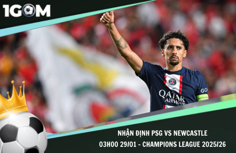 Nhận Định PSG vs Newcastle 03h00 29/01 – Champions League 2025/26